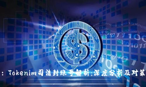 : Tokenim司法封账号解析:深度分析及对策